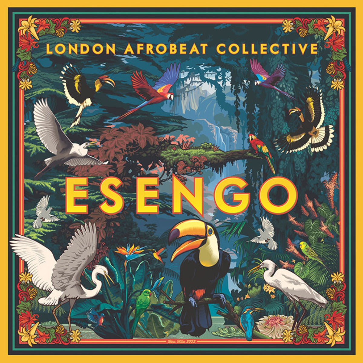 London Afrobeat Collective - Esengo album Front cover