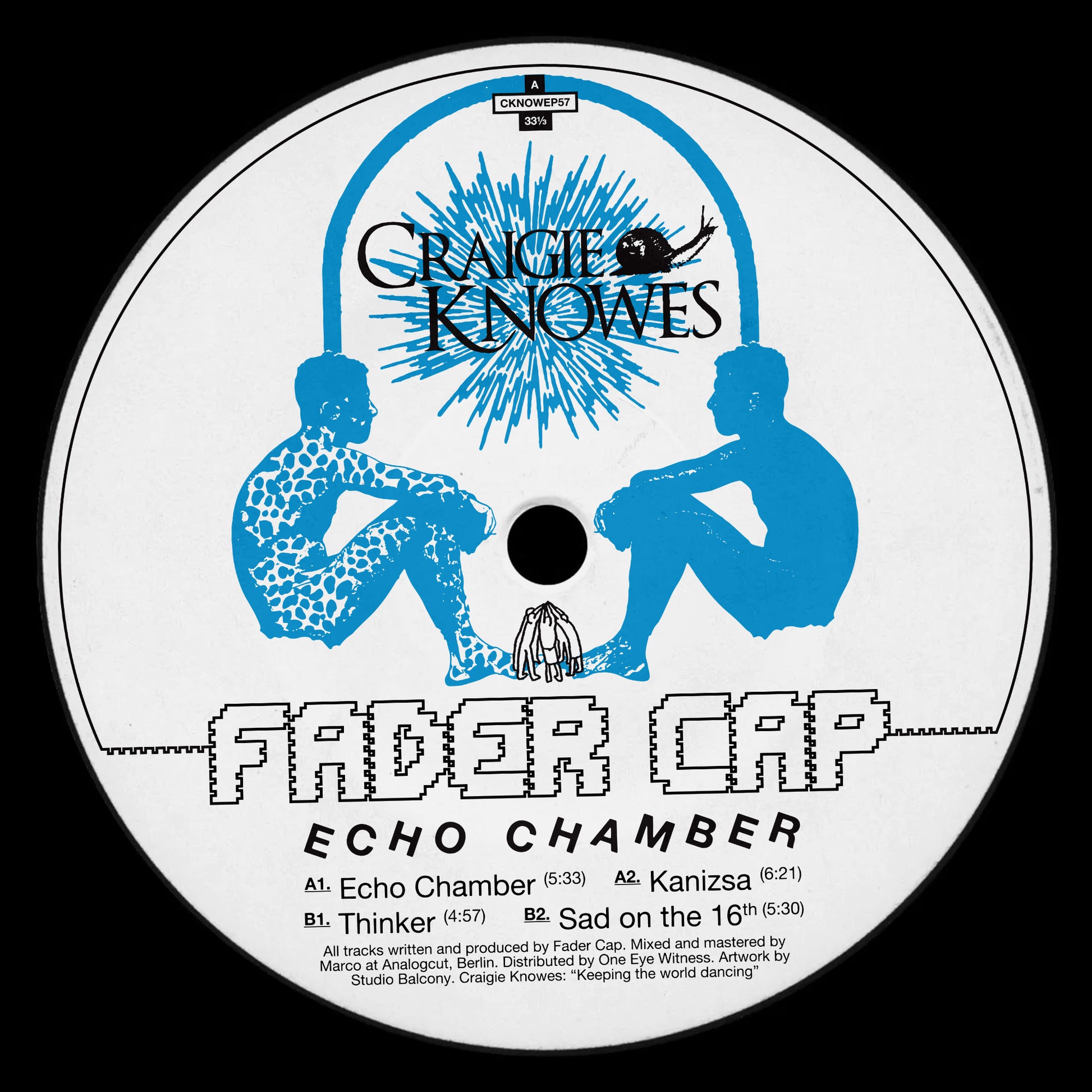 Fader Cap - Echo Chamber EP CKNOWEP57 Acid Electro House music front cover