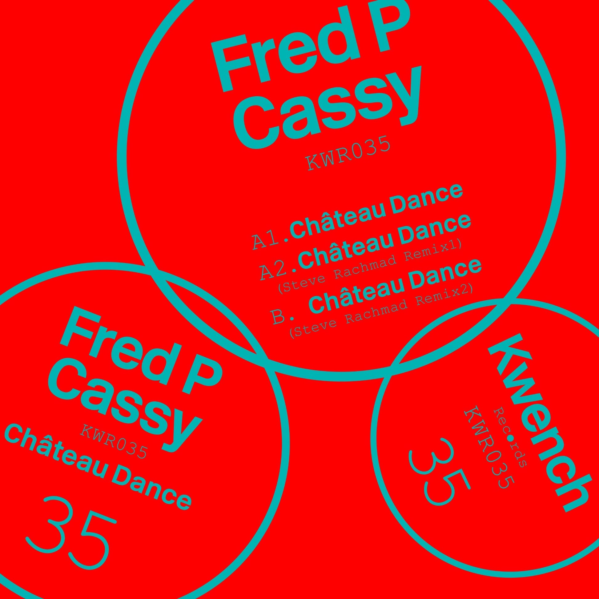 Fred P & Cassy – Chateau Dance EP Vinyl Record Front Cover