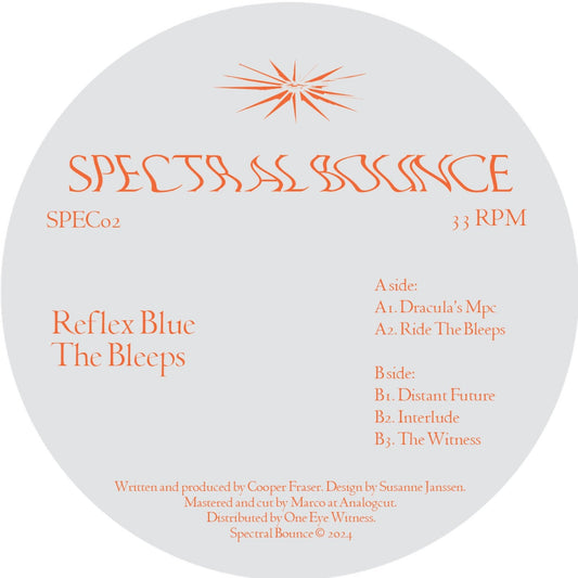 The Bleeps by Reflex Blue album cover on Spectral Bound