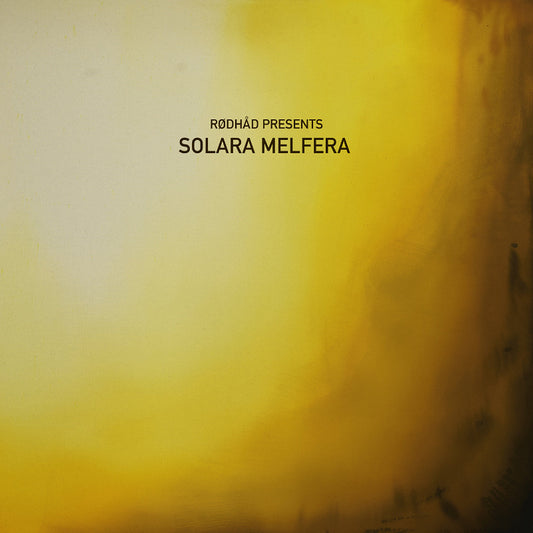 Front cover of Rødhåd – Solara Melfera techno vinyl compilation on WSNWG