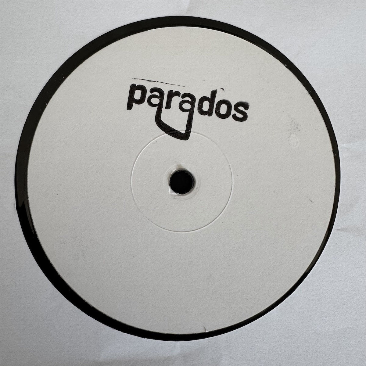 Parados Parados 01 on Parados PRDS-001 vinyl record Australia