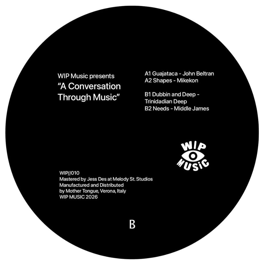 John Beltran A Conversation Through Music WIP Music WIP010 vinyl record Australia