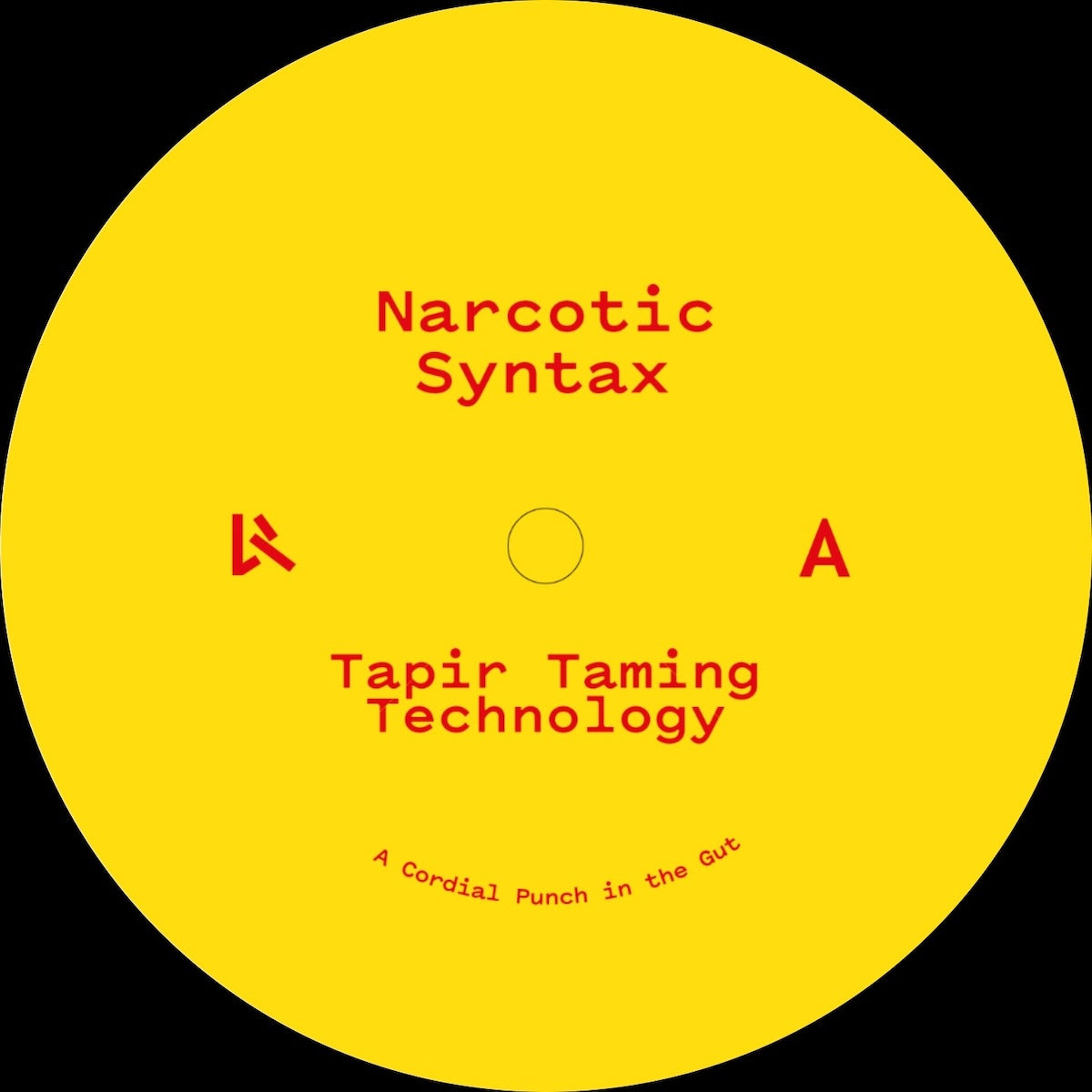 Narcotic Syntax Tapir Taming Technology on Logistic Records LOG86 vinyl record Australia
