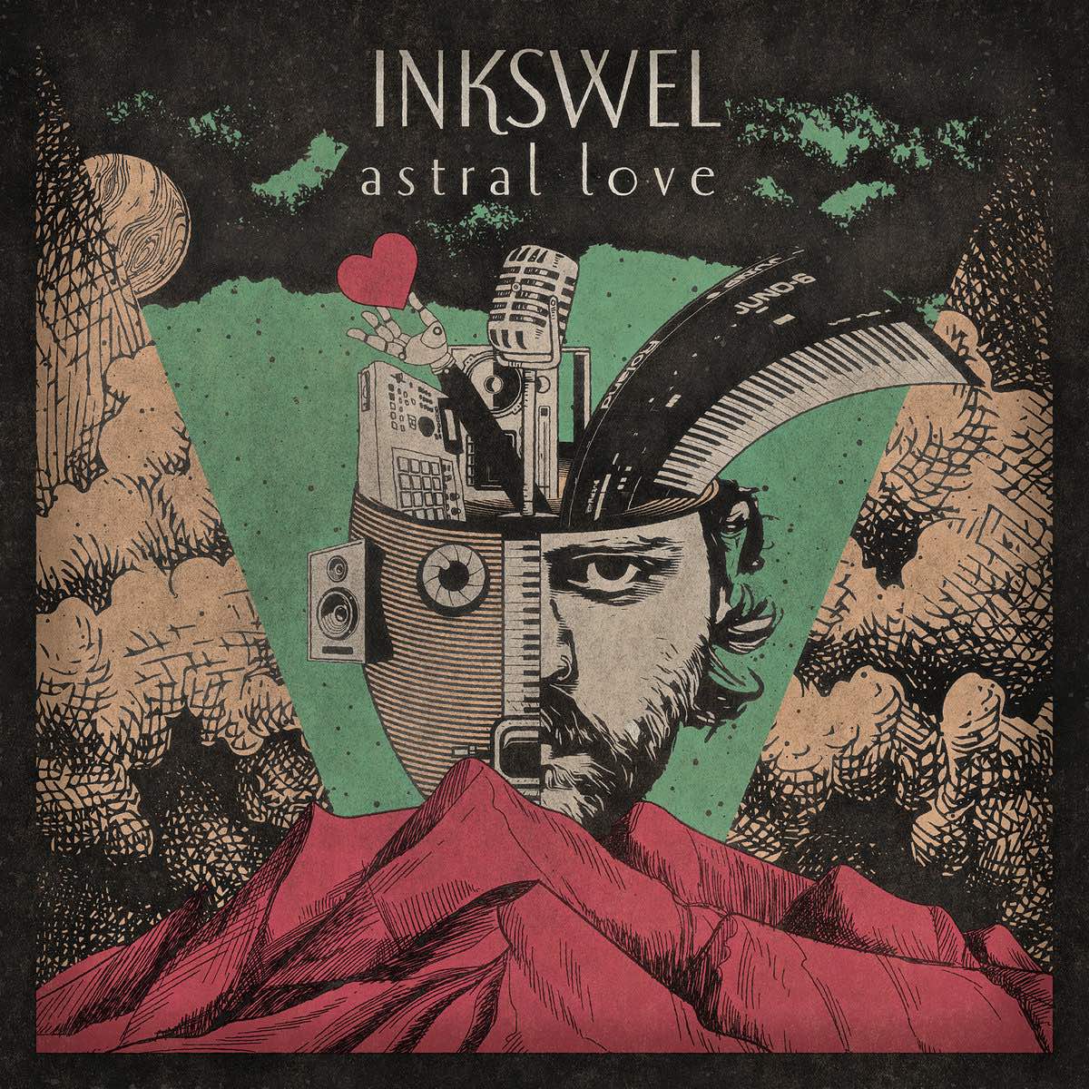 Inkswel Astral Love on Atjazz Record Company ARC196V vinyl record Australia