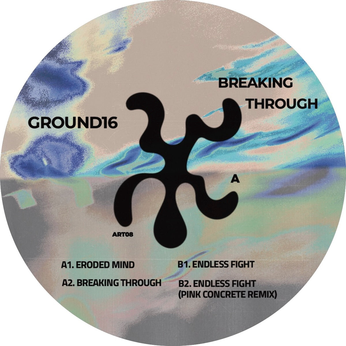 Ground16 – Breaking Through on A.2AUM ART08 vinyl record Australia