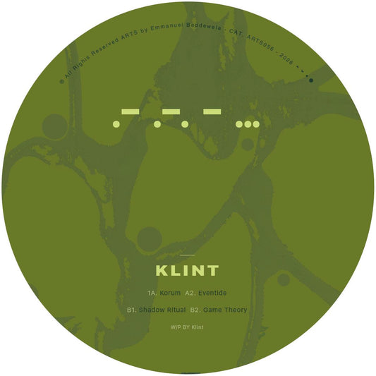Klint Korum EP ARTS ARTS056 green vinyl record Australia