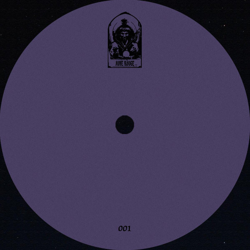 Feral L'Aube Rouge techno vinyl cover