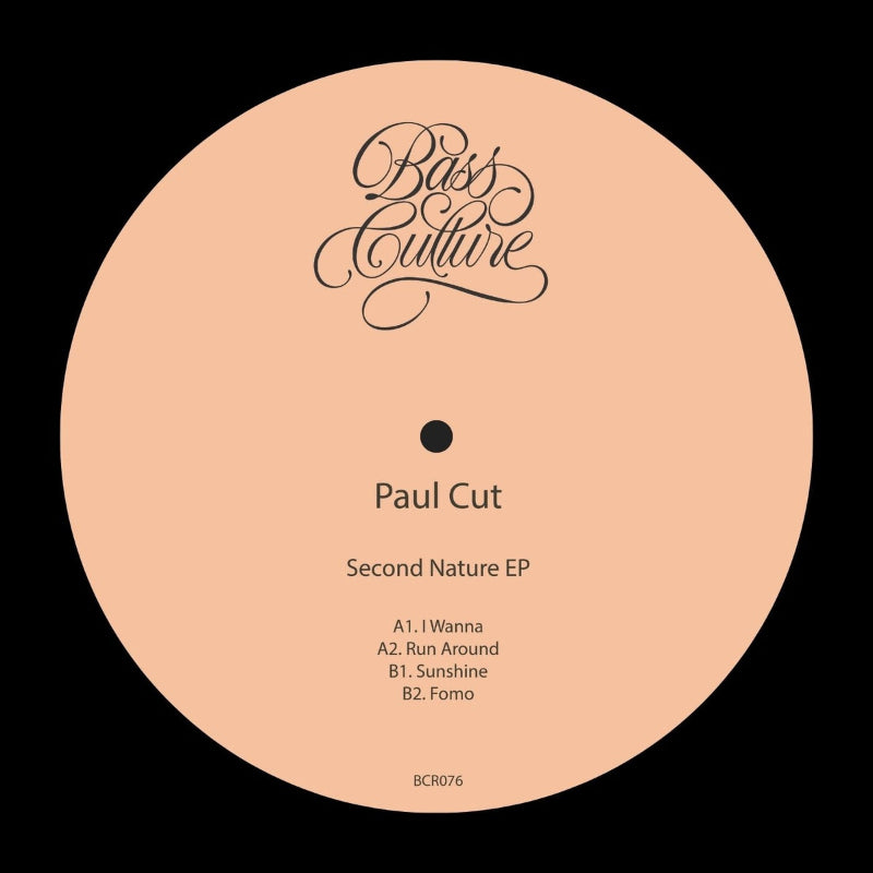 Paul Cut Second Nature EP Bass Culture BCR076 12 inch house vinyl Australia