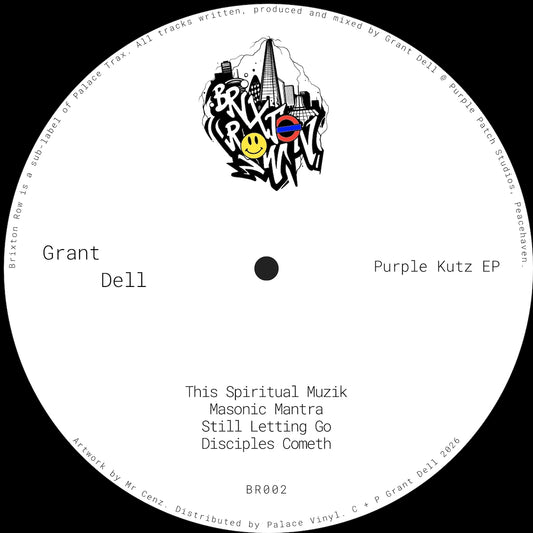 Grant Dell Purple Kutz EP on Brixton Row BR002 vinyl record Australia