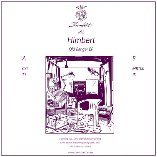 Himbert Old Banger EP on Brombért Records BROMBERT002 vinyl record Australia