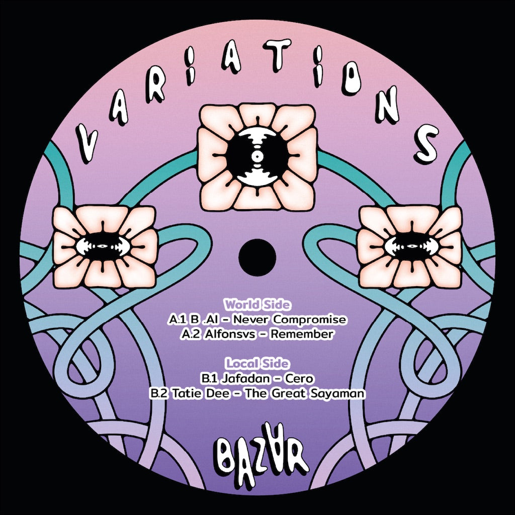 BAZⱯR – Variations BZR001 techno house vinyl Australia