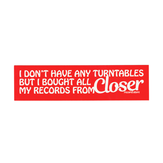 Bumper Sticker