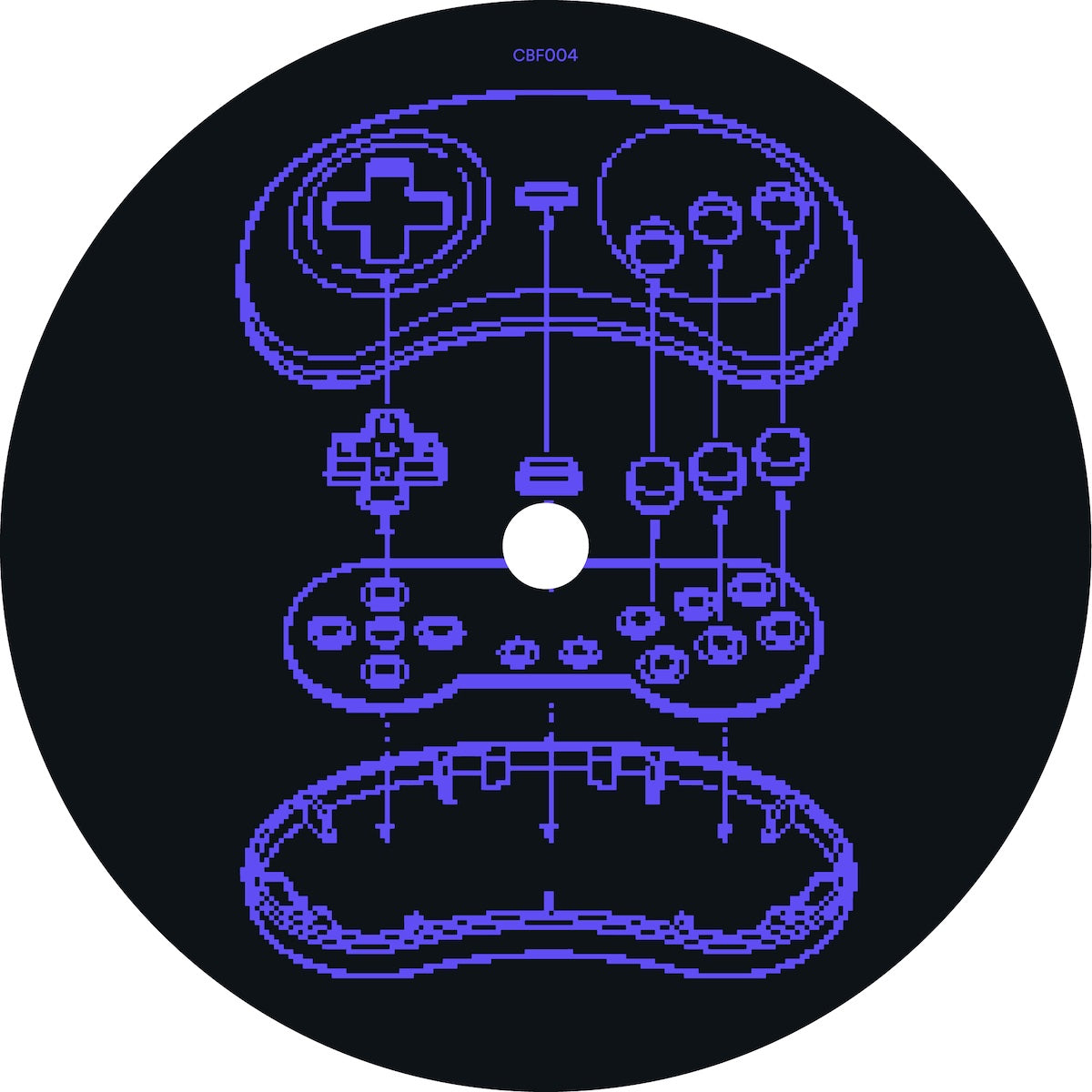Dominik Marz MEGA DRIVES 1of 3 on Cowboy Family Records CBF004 vinyl record Australia