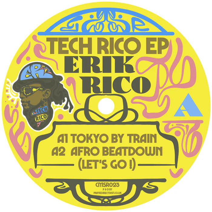 Erik Rico Tech Rico EP on Cosmocities Records CMSR023 vinyl record Australia