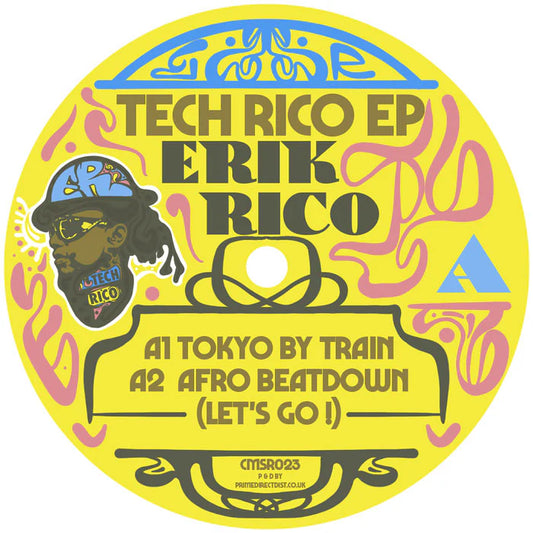 Erik Rico Tech Rico EP on Cosmocities Records CMSR023 vinyl record Australia