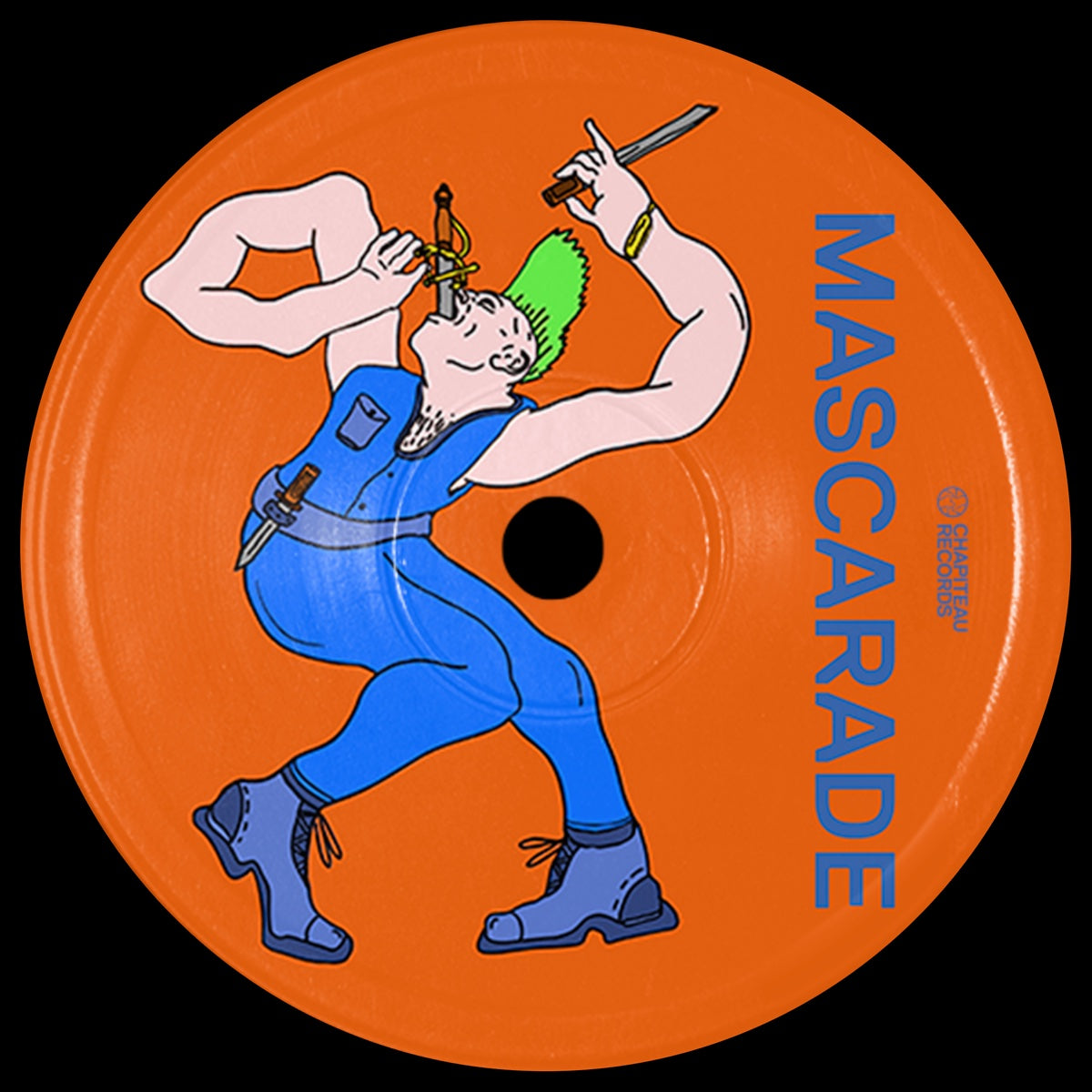 Mascarade EP Chapiteau Records CR003 house vinyl record Australia