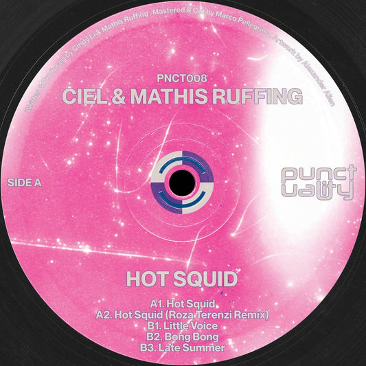 Ciel and Mathis Ruffing Hot Squid on Punctuality PNCT008 vinyl record Australia