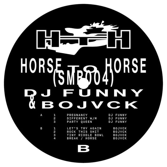 DJ Funny & Bojvck – Horse To Horse vinyl cover art 