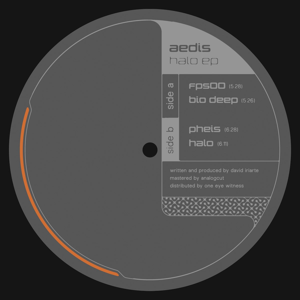 Aedis Halo EP Dzungla DZUN003 vinyl record Australia