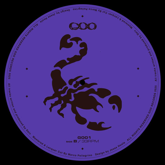 Dɘiv Tangled Systems EP on Goo G-001 vinyl record Australia