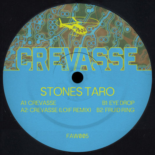 Stones Taro Crevasse on Fast At Work FAW005 vinyl record Australia
