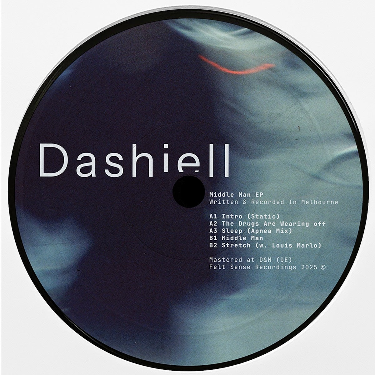 Dashiell Middle Man EP on Felt Sense Recordings FLTSNS014 vinyl record Australia