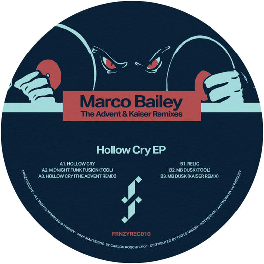 Marco Bailey Hollow Cry EP Frenzy Recordings FRNZYREC010 12 inch techno vinyl Australia