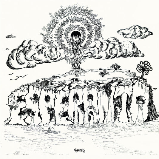 Esperanto vinyl album art cover, jazz-fusion reissue from 1980 by Favorite Recordings.