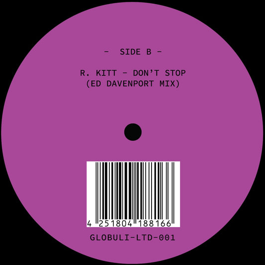 Koehler R. Kitt The Doom Fulfilled Don't Stop Ed Davenport remixes on GLOBULI LTD GLOBULI-LTD-001 vinyl record Australia