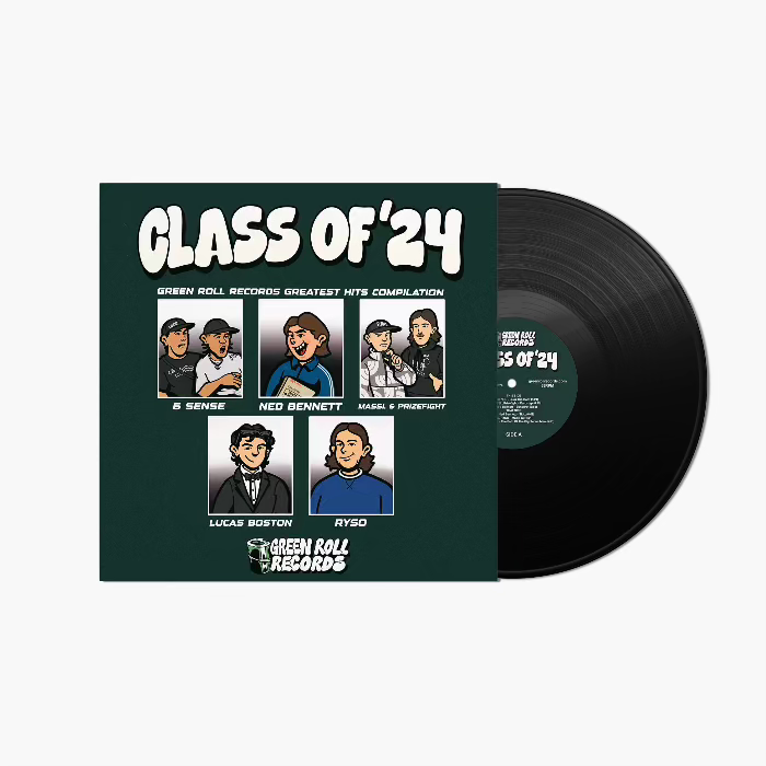 “Class Of ‘24” Greatest Hits Compilation front cover art