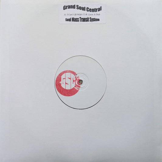 Soul Mass Transit System – GSC002 Vinyl Record (Grand Soul Central GSC002) – Deep UK garage, rolling basslines, and soulful grooves for the dancefloor.