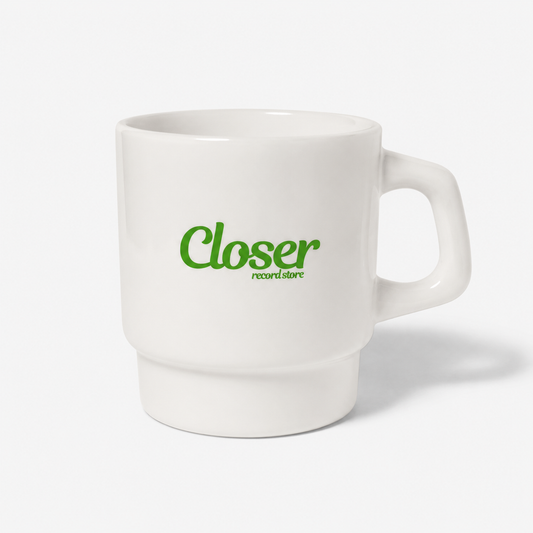 Sounds Good Milk Glass Mug (Green)