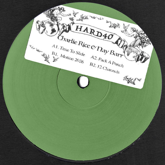 Charlie Rice and Nay Barr – HARD40 on Hardline Sounds limited 300-copy UK garage vinyl record Australia