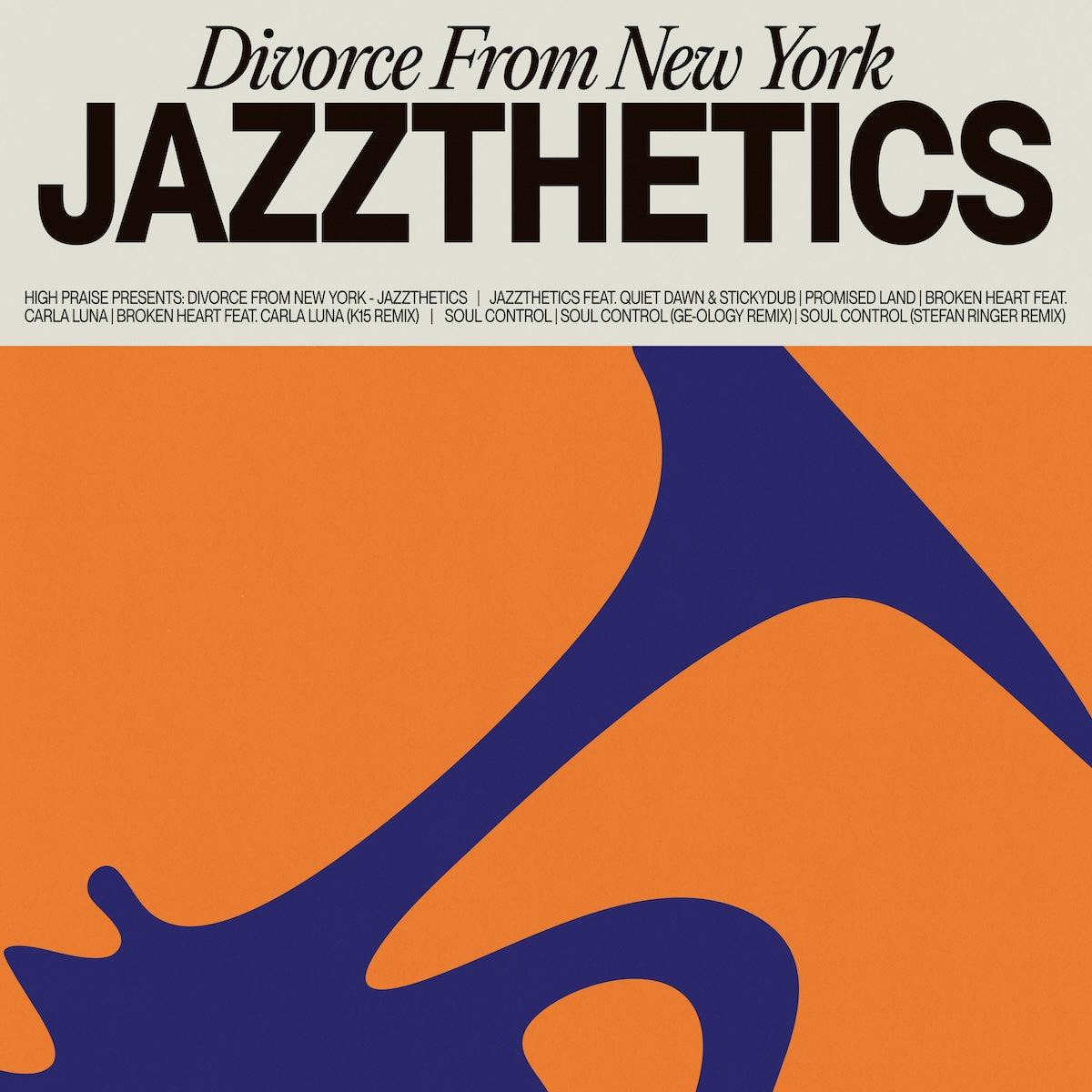Divorce From New York Jazzthetics on High Praise HIGHPRAISE012 vinyl record Australia