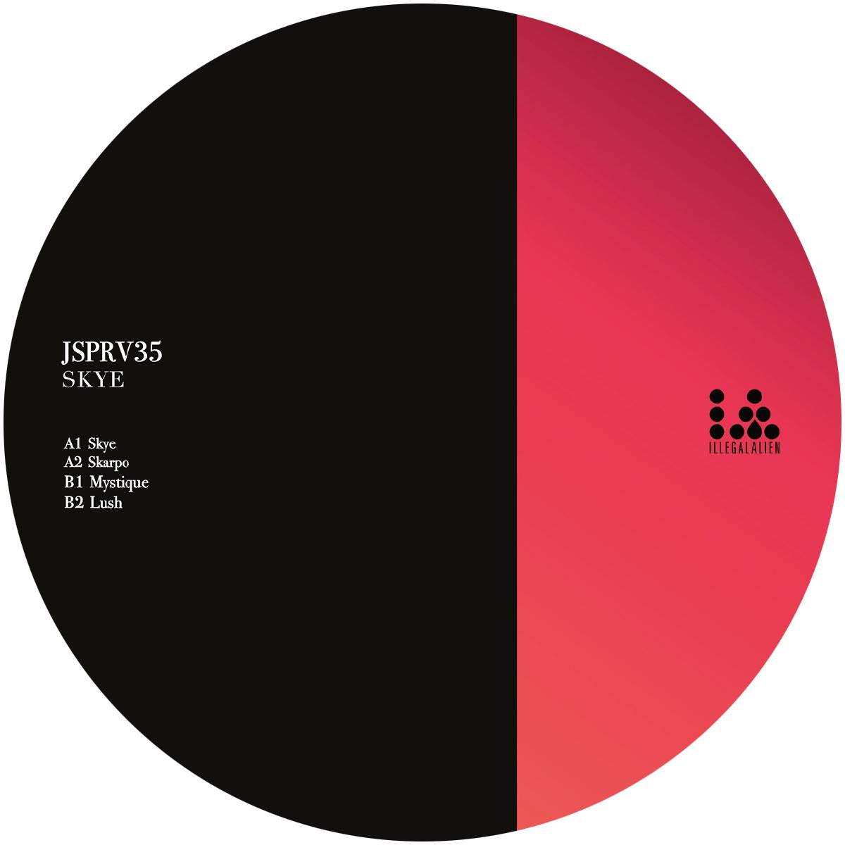 JSPRV35 Skye EP Illegal Alien Records IARLTDT018 vinyl record Australia