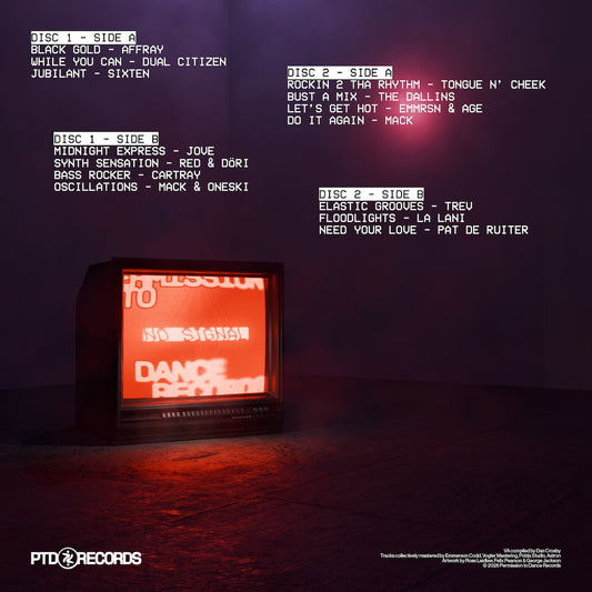Various Artists NO SIGNAL VA on Permission to Dance VA001 vinyl record Australia