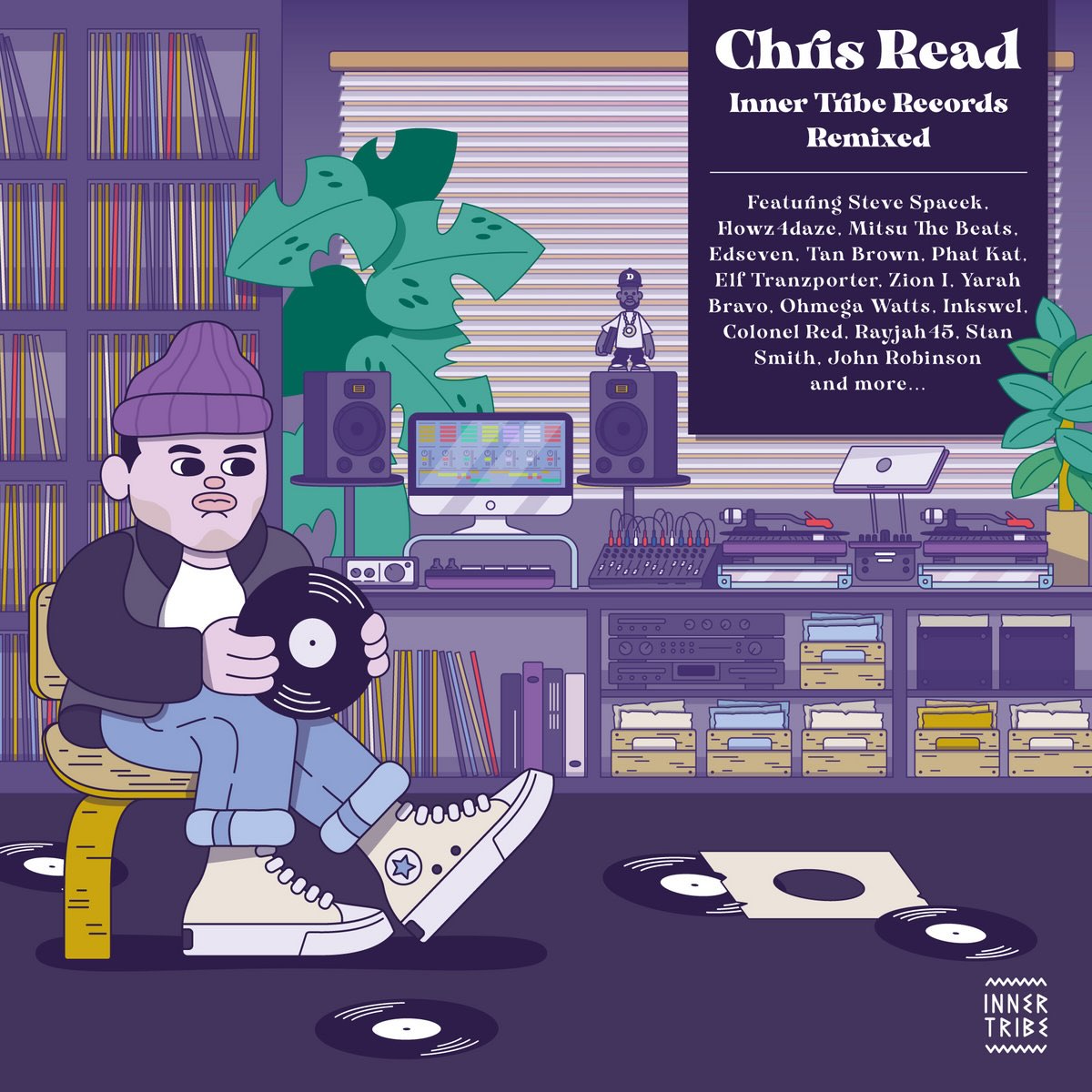 Chris Read Inner Tribe Records Remixed on Inner Tribe Records ITRR01 vinyl record Australia