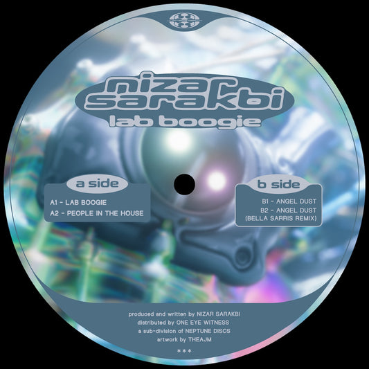 Nizar Sarakbi Lab Boogie Jupiter's Depth JD007 vinyl record Australia