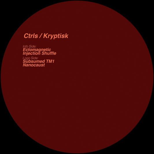 Ctrls – Kryptisk 12" Vinyl Record Cover