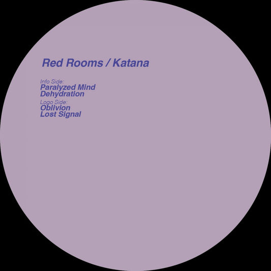 Red Rooms Katana on Key Vinyl KEY059 vinyl record Australia