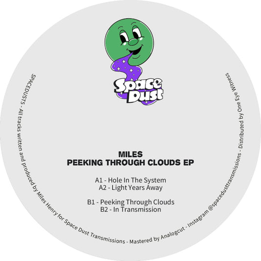 Miles Peeking Through Clouds Space Dust vinyl