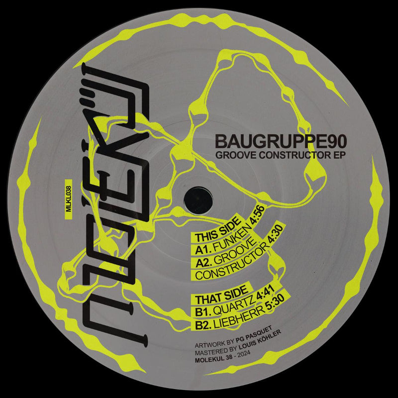 BAUGRUPPE90 Groove Constructor EP vinyl cover