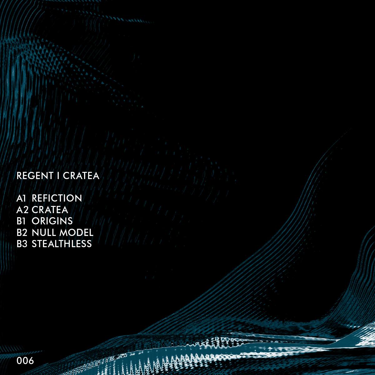 Regent Cratea MALöR Records MLRVNL006 techno vinyl record Australia