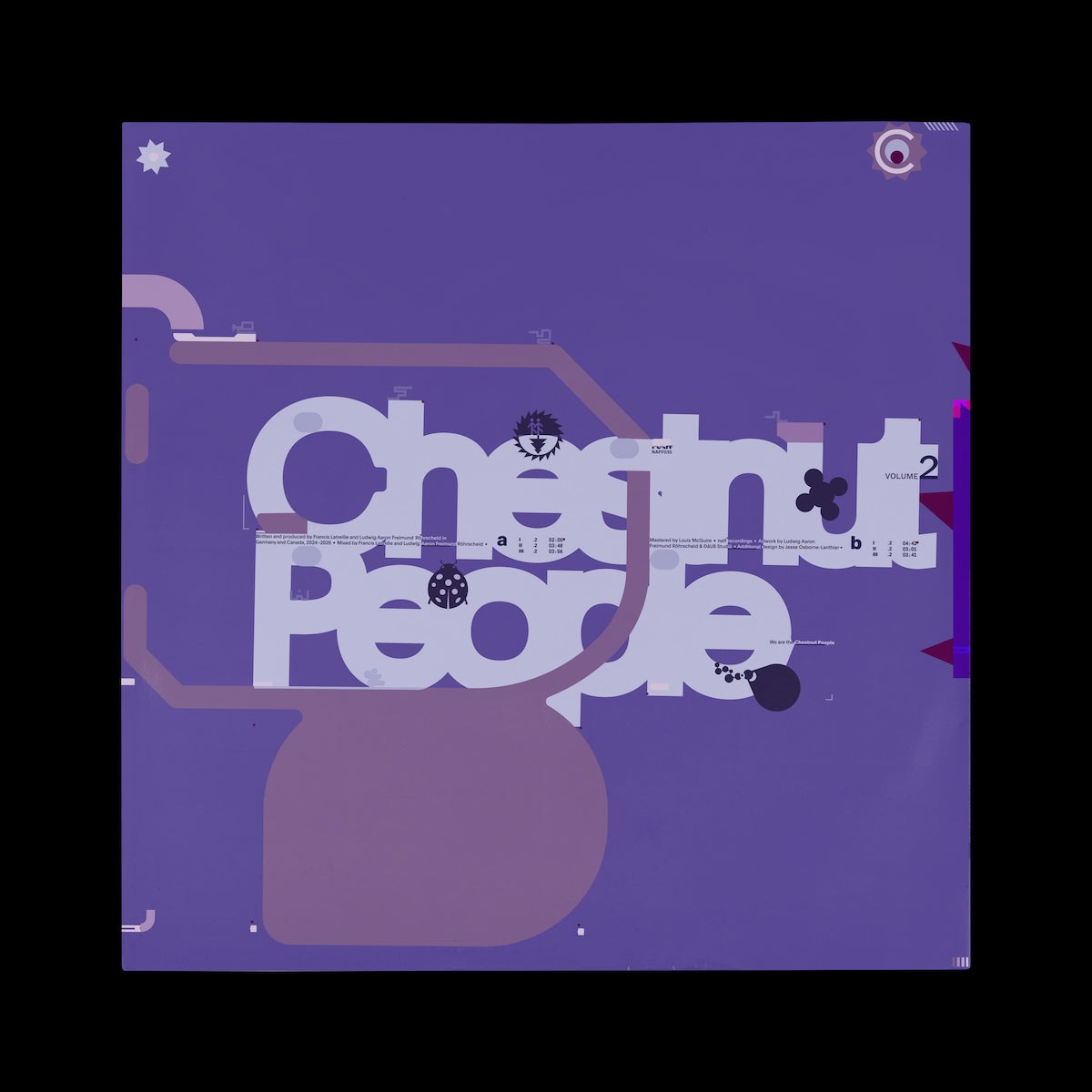 Chestnut People Volume 2 by Priori and Ludwig A.F. on NAFF NAFF035 vinyl record Australia
