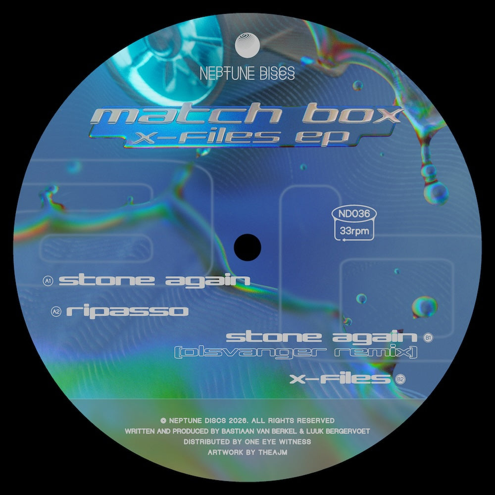 Match Box – X-Files on Neptune Discs ND036 vinyl record Australia