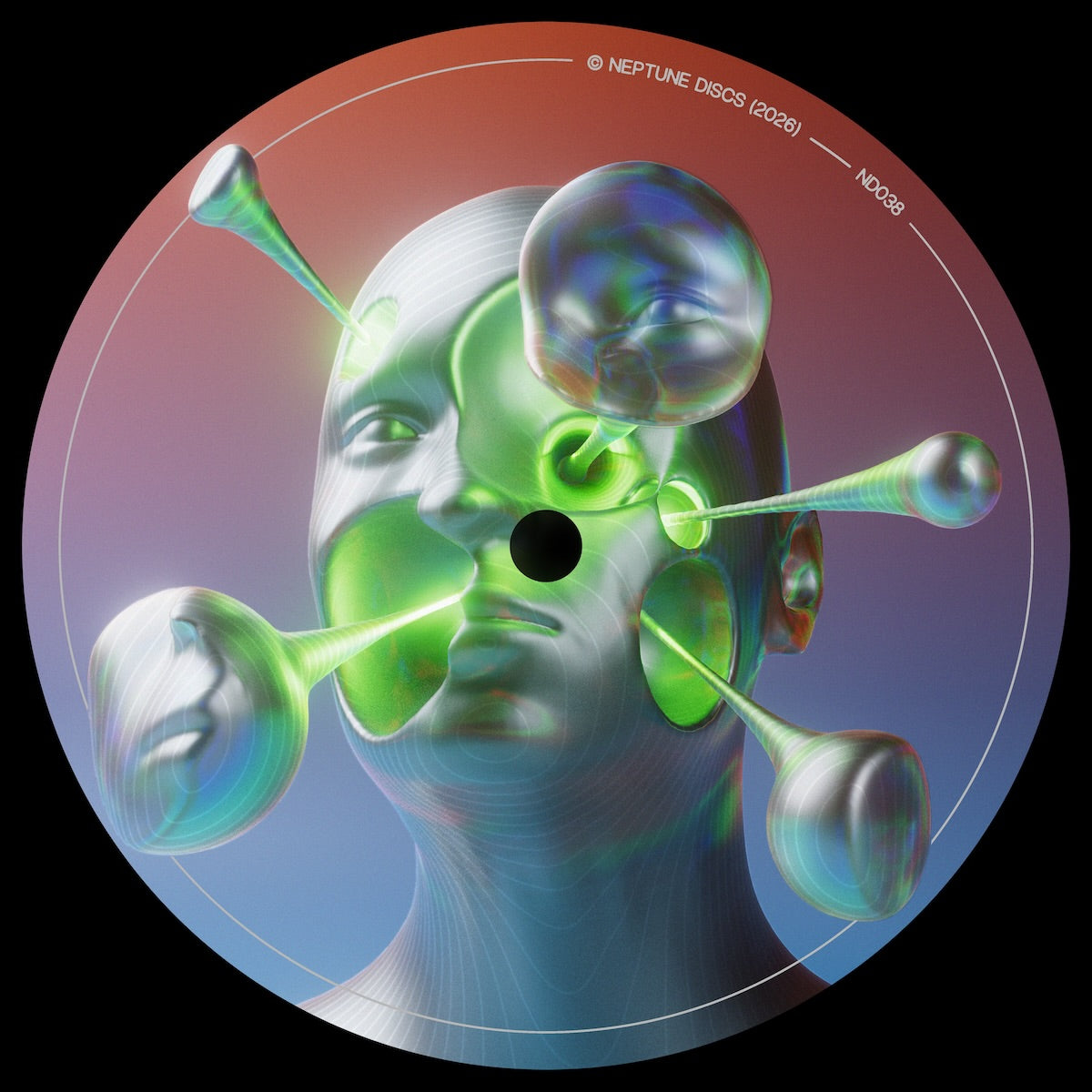 Ayū Lost In Vision EP on Neptune Discs ND038 vinyl record Australia