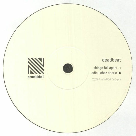 Deadbeat – Things Fall Apart 10” vinyl record, released on Newdubhall (NDH-004). Deep dub techno and ambient dub with hypnotic soundscapes. Fast shipping Australia-wide.