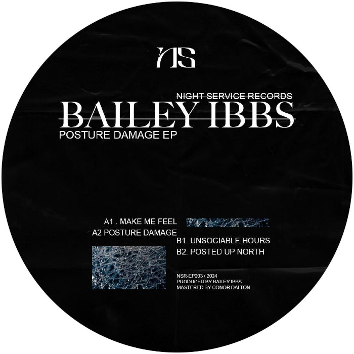 Bailey Ibbs - Posture Damage EP vinyl cover art