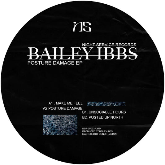 Bailey Ibbs - Posture Damage EP vinyl cover art